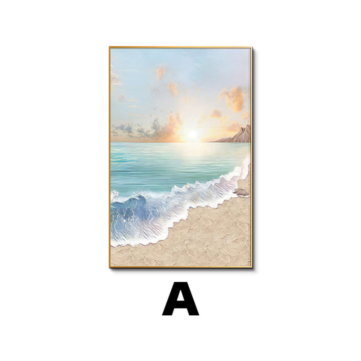 Coastal Sunset Beach Wall Art