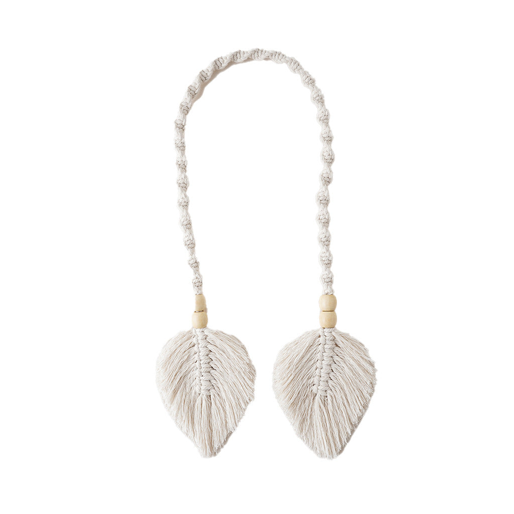 Decorative Macrame Leaf Wall Hanger