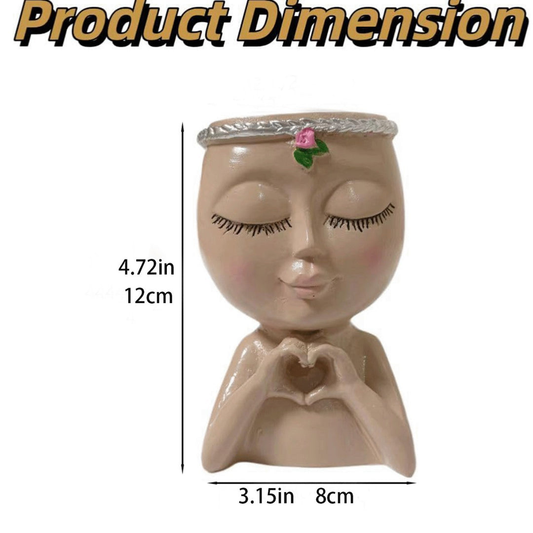 Heart-Shaped Love Figurine