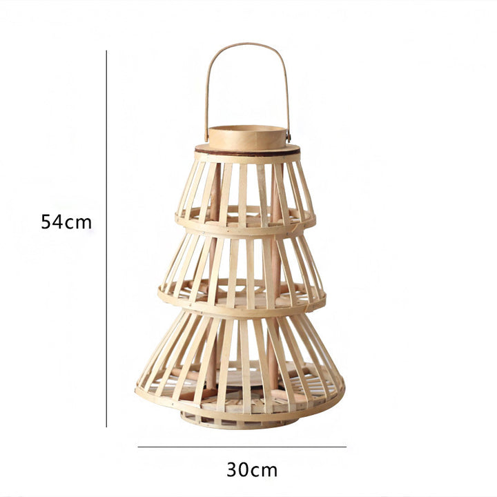 Decorative Multi-Tiered Basket Stand