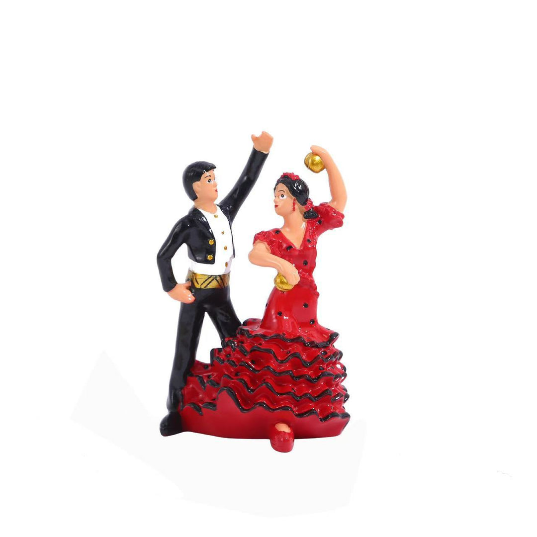 Dance figure in Spanish style