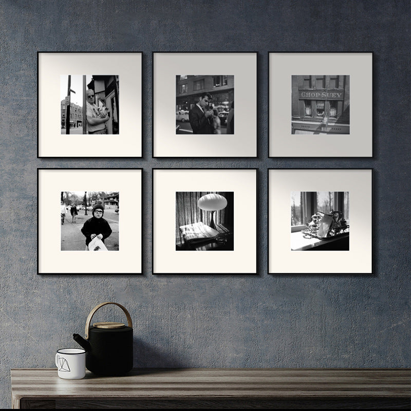 Framed Black and White Photography Artwork