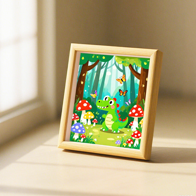 Whimsical Animal Art Print Frame