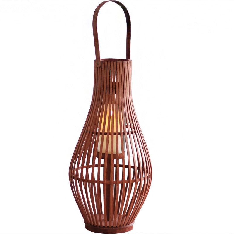 Elegant Rattan Lantern