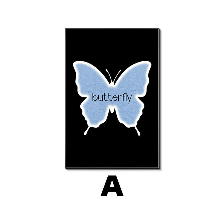 Butterfly-Themed Wall Art Print