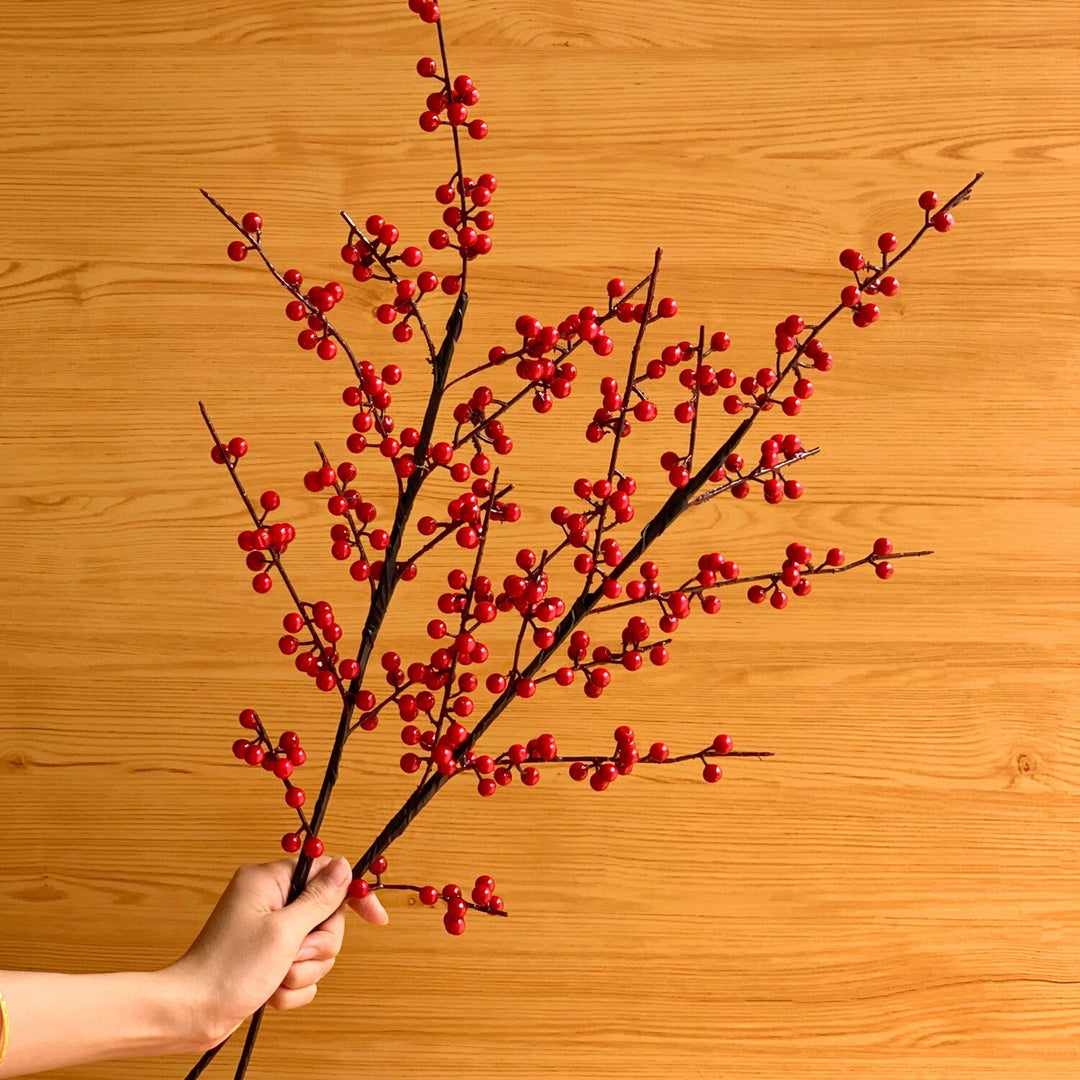 Decorative Berry Stem Arrangement