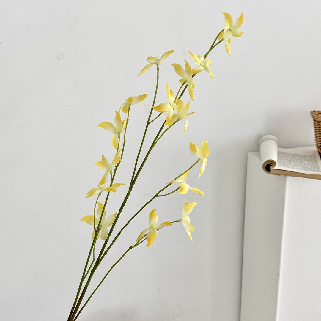 Elegant Faux Orchid Stem