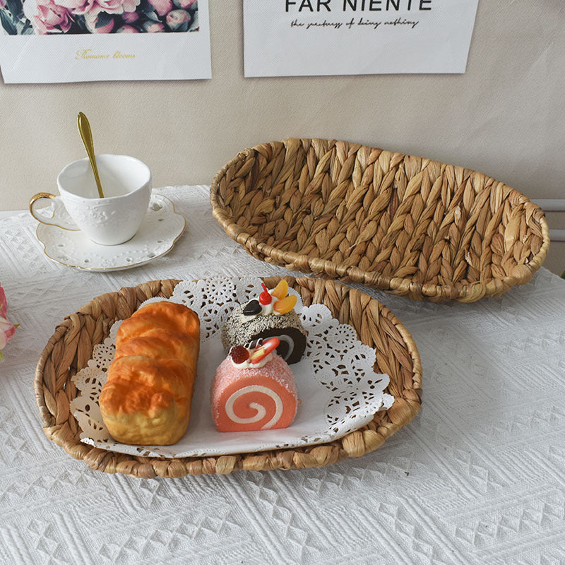 Natural Woven Serving Tray