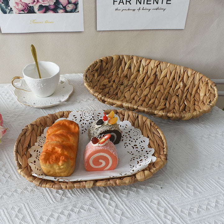 Natural Woven Serving Tray