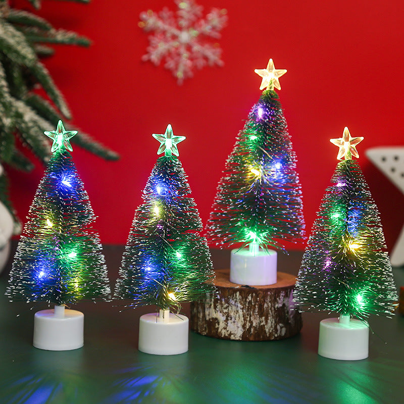 Decorative Christmas tree with lights