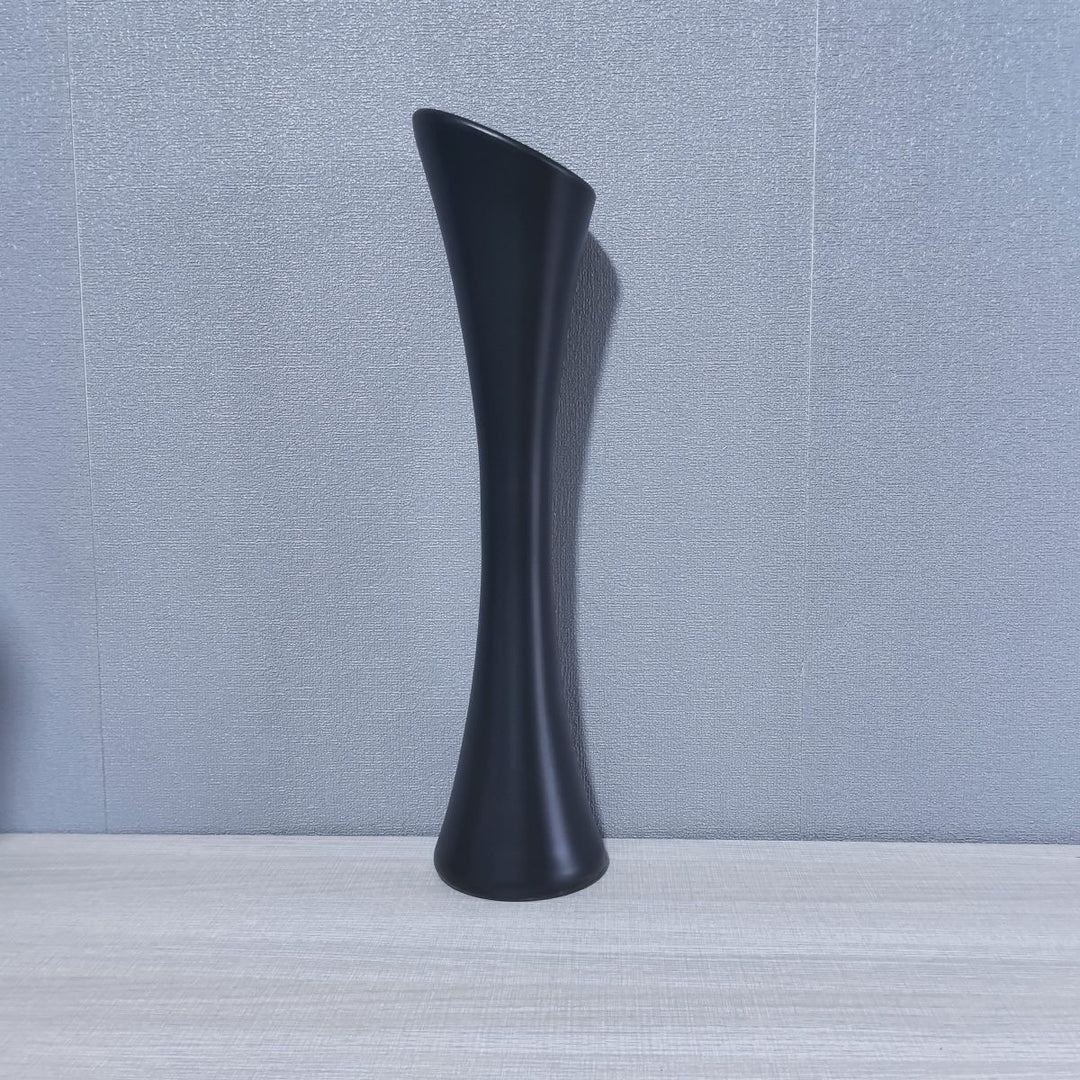 Elegant Sculptural Floor Vase