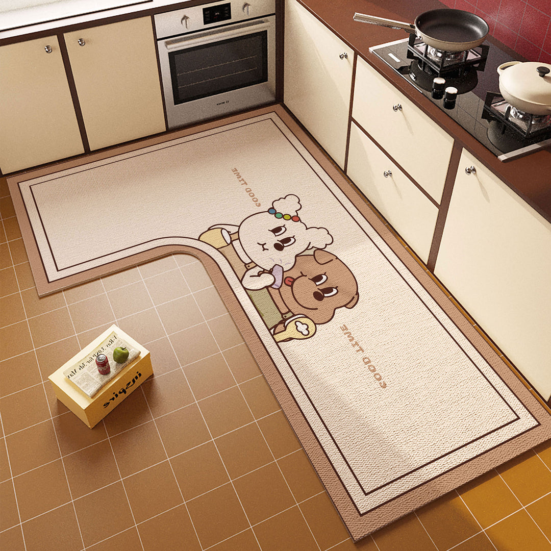 Kitchen-Themed Comfort Mat