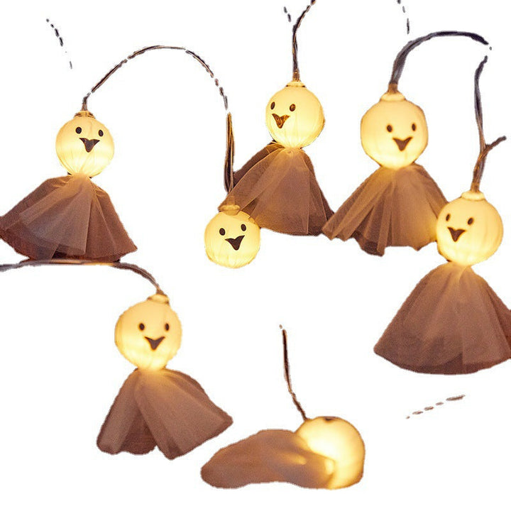 Playful LED Spooky String Lights