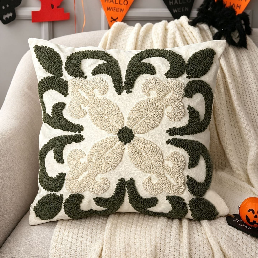 Decorative Textured Throw Pillow for Living Room