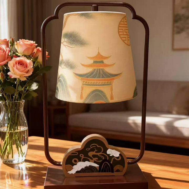 Artistic desk lamp