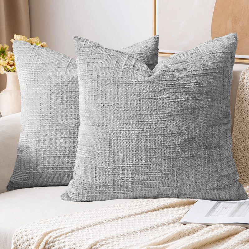 Luxurious Textured Decorative Throw Pillow
