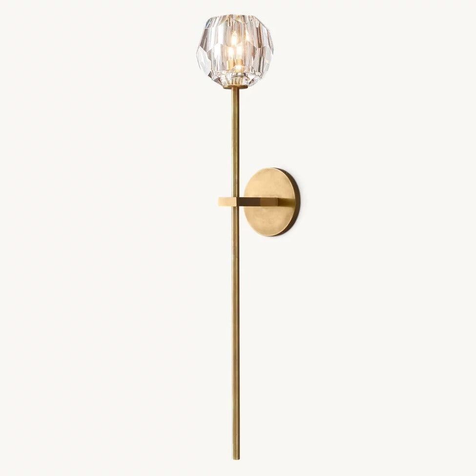 Elegant Crystal Wall Light