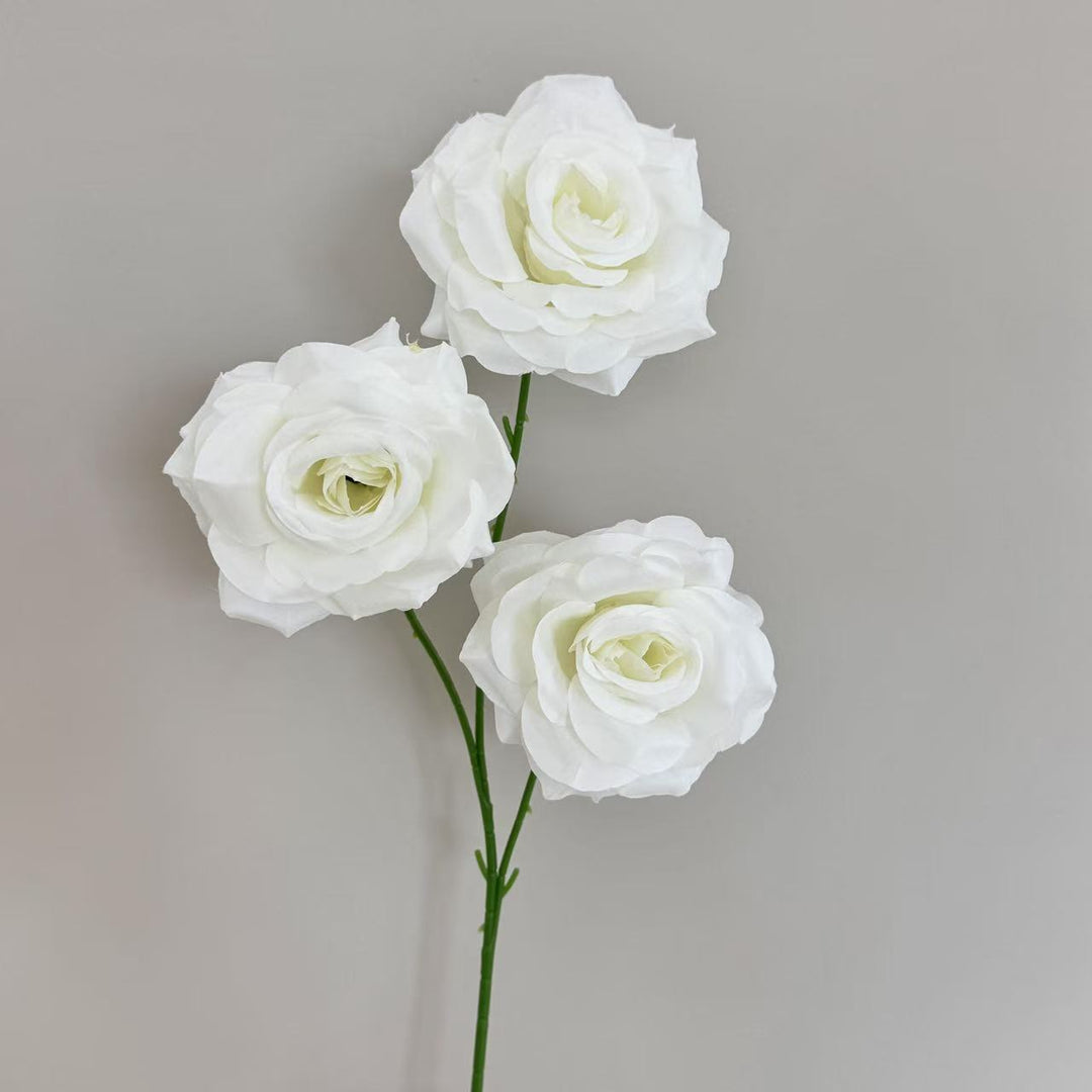 Luxurious Faux Rose Floral Stem