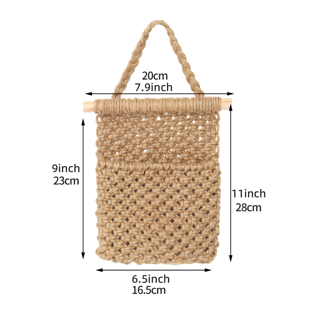 Macrame Wall Organizer