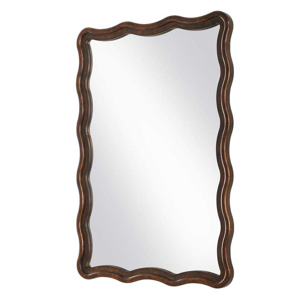 Decorative Wave Edge Wall Mirror