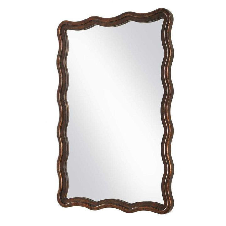 Decorative Wave Edge Wall Mirror