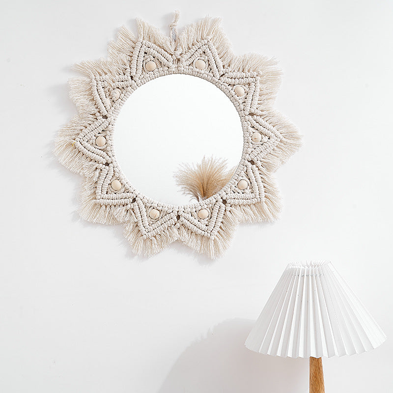 Macrame Wall Mirror