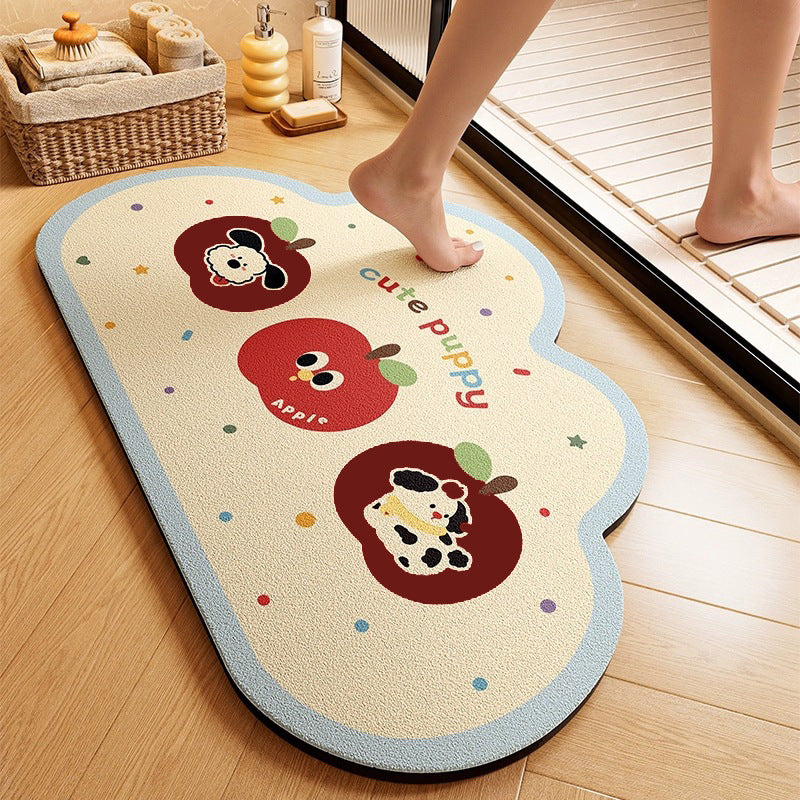 Cute Animal-Themed Memory Foam Bath Mat Avarnia