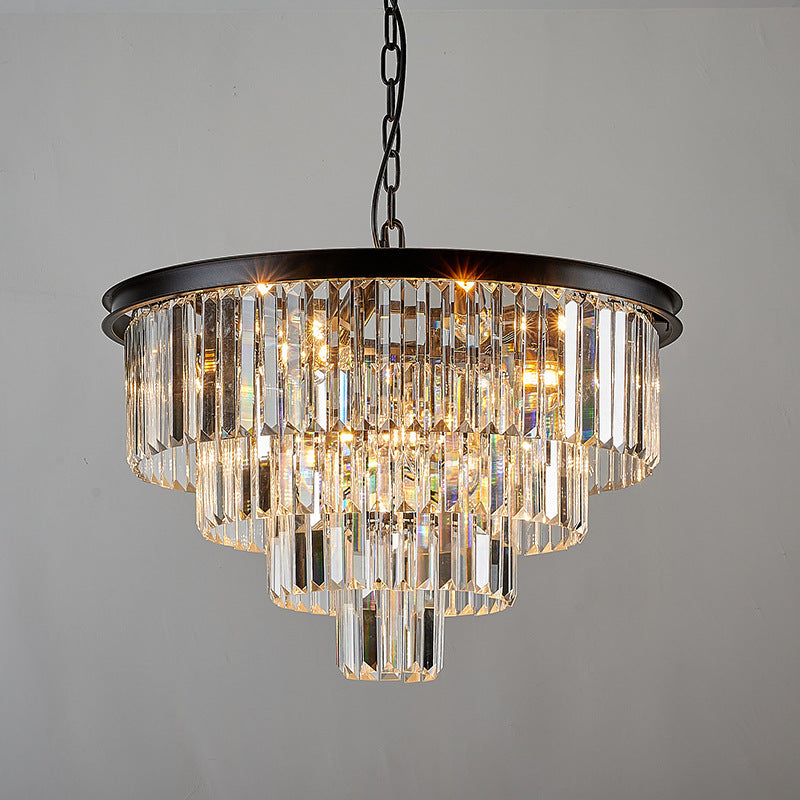 Crystal animal chandelier