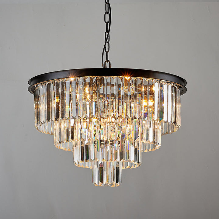 Crystal animal chandelier