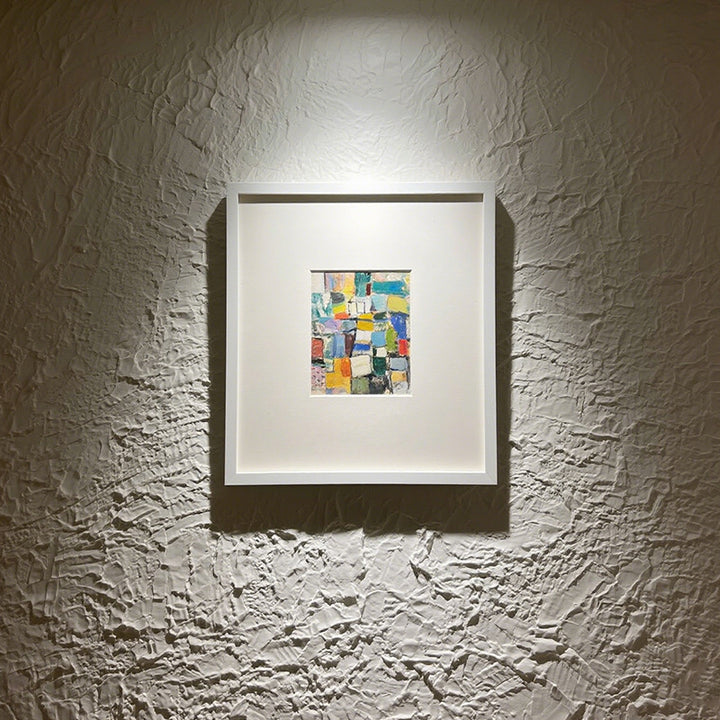 Framed Multi-Panel Abstract Art