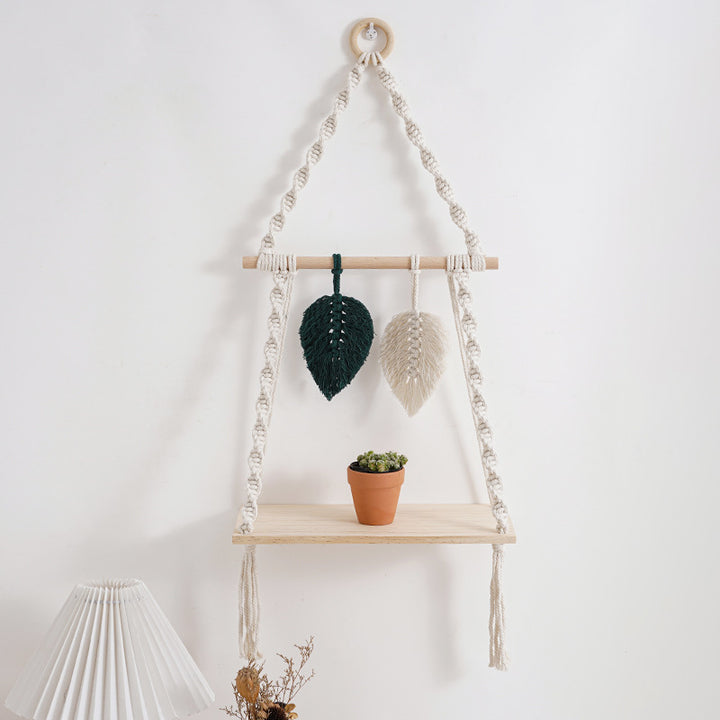 Decorative Macrame Shelf