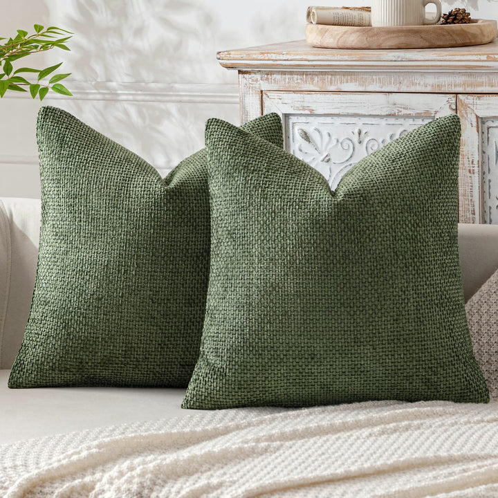 Textured Chunky Weave Decorative Cushion