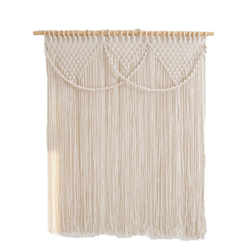 Macrame Fringe Wall Hanging Tapestry