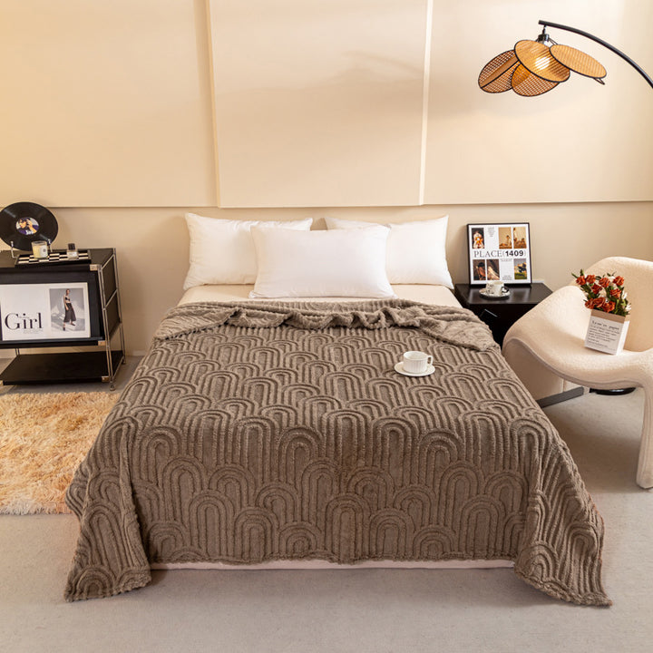 Textured Midweight Decorative Blanket