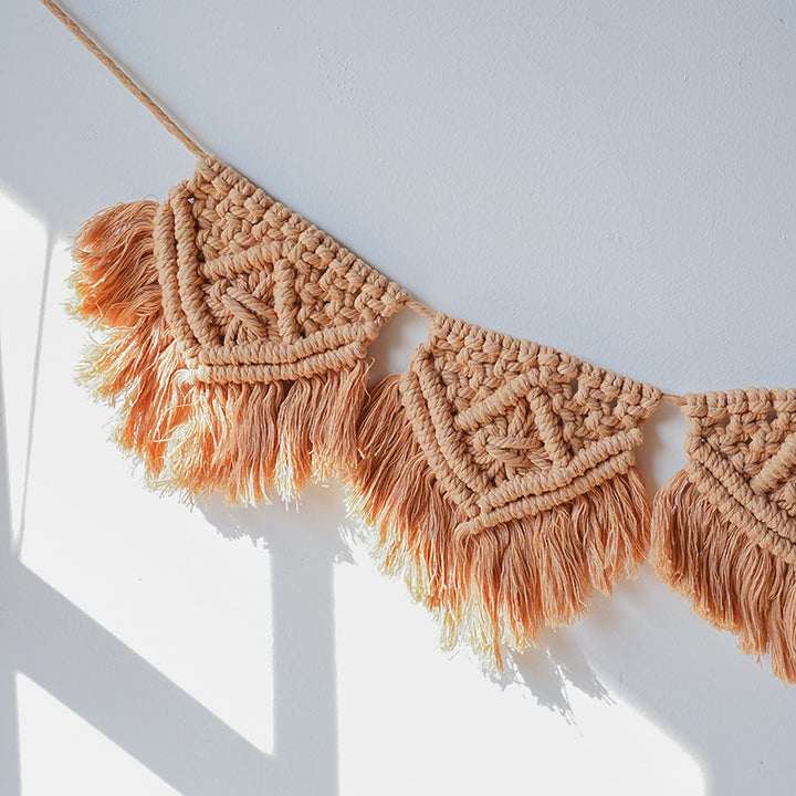 Decorative Macrame Banner