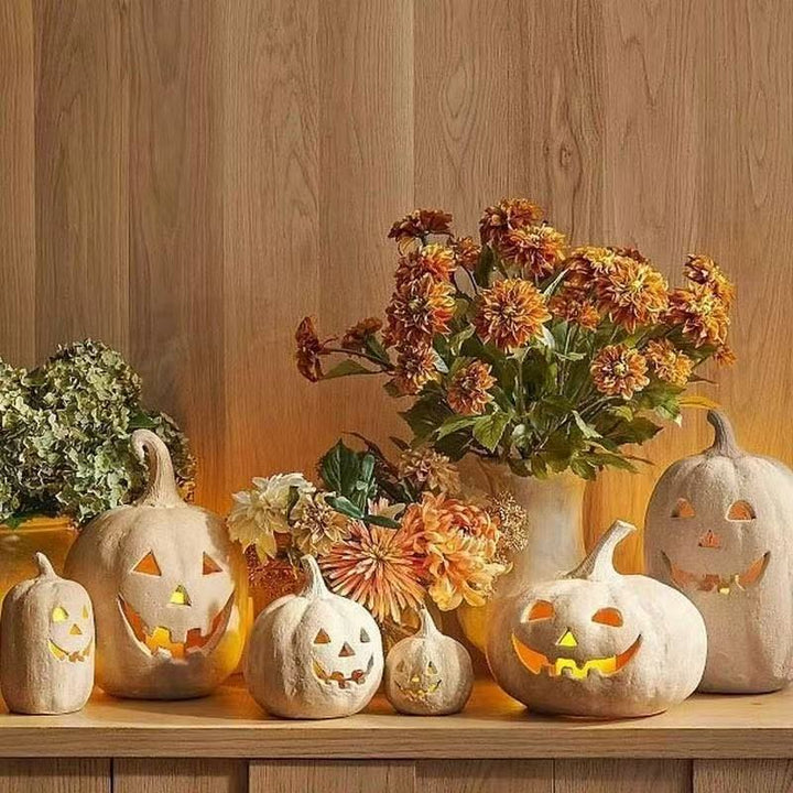 Decorative pumpkin figure