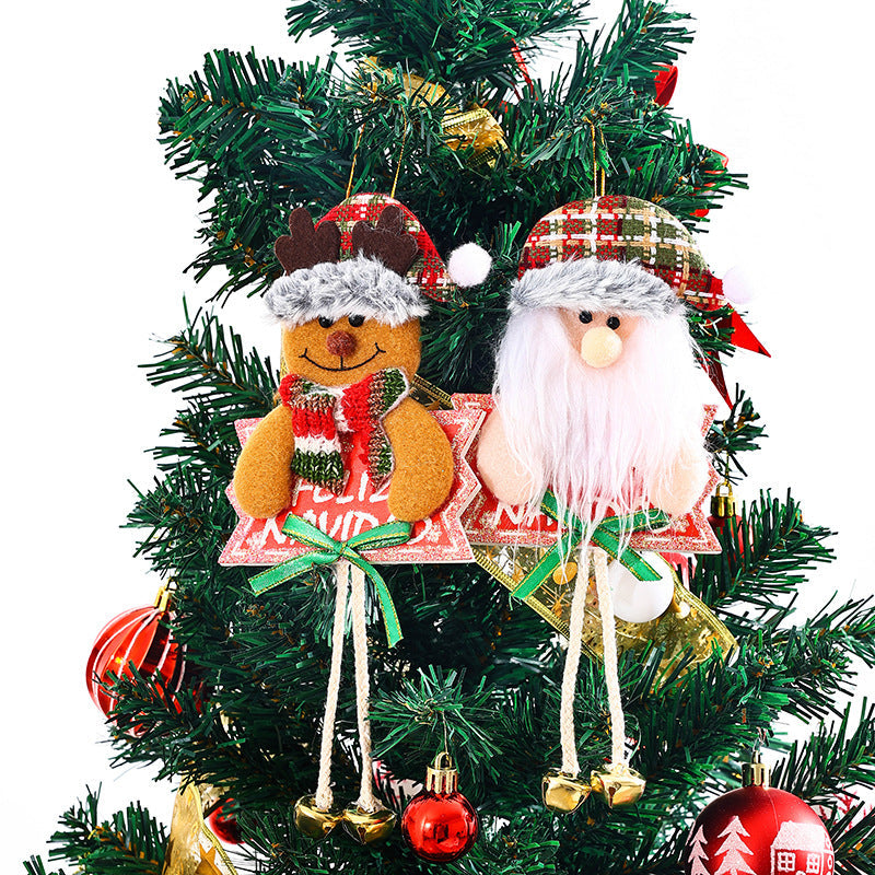 Cute snowman Christmas tree ornament