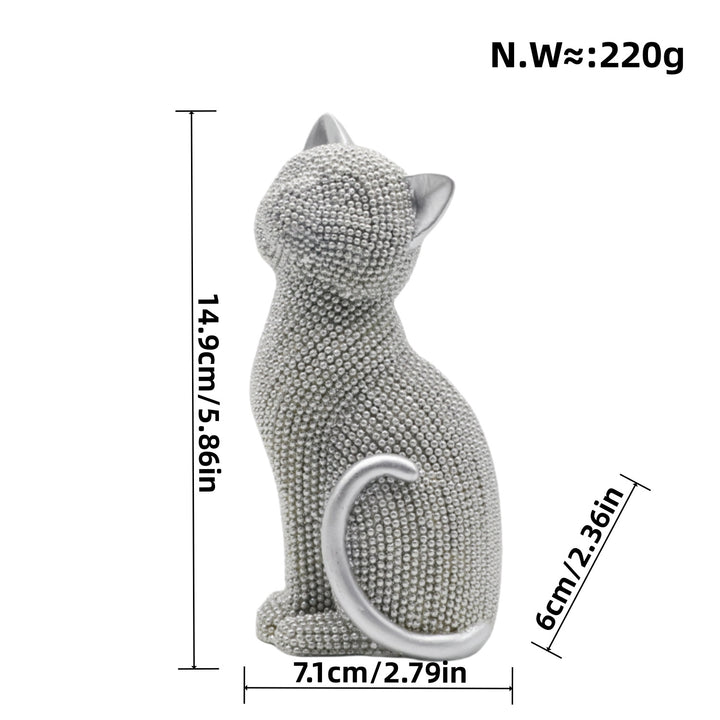 Decorative cat figurine