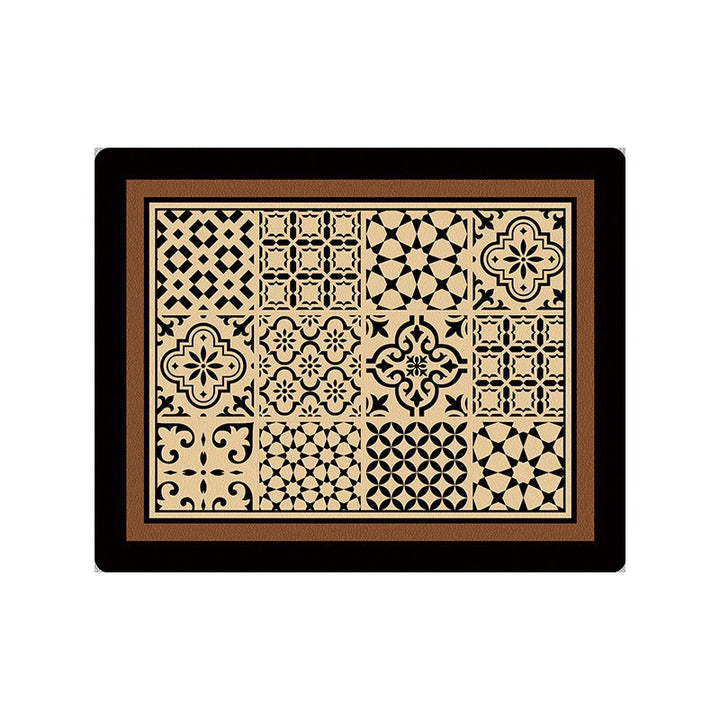 Decorative Botanical Kitchen Mat