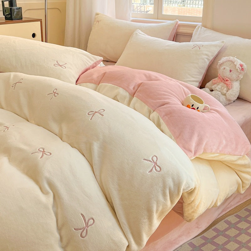 Luxurious Plush Duvet Set