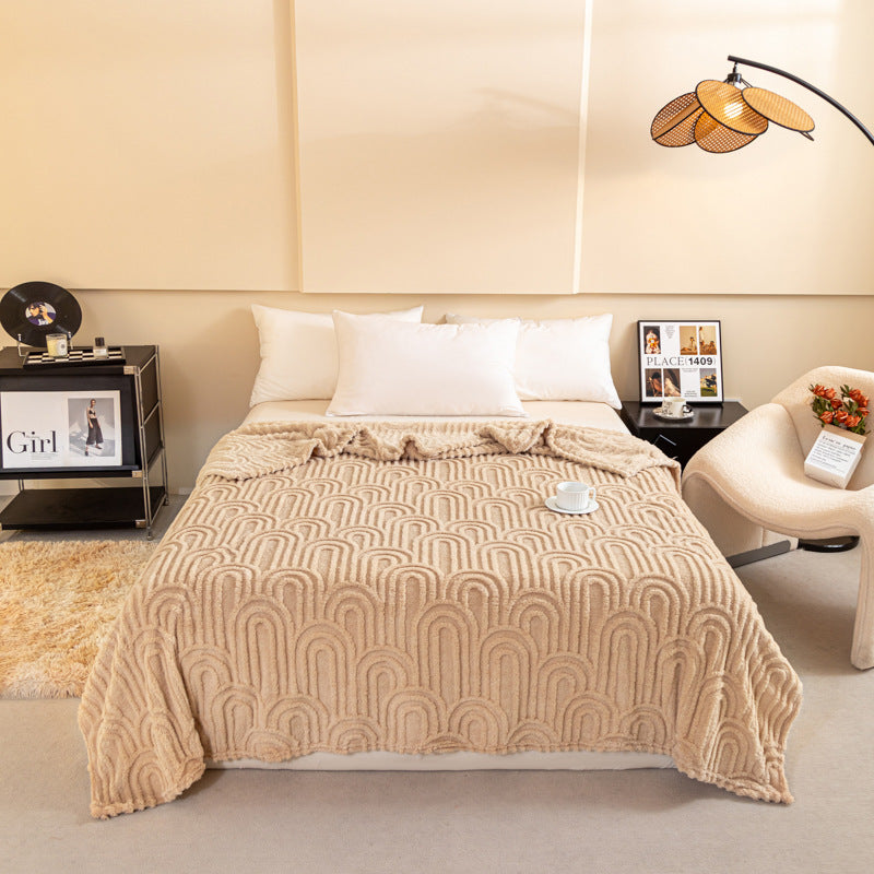 Textured Midweight Decorative Blanket