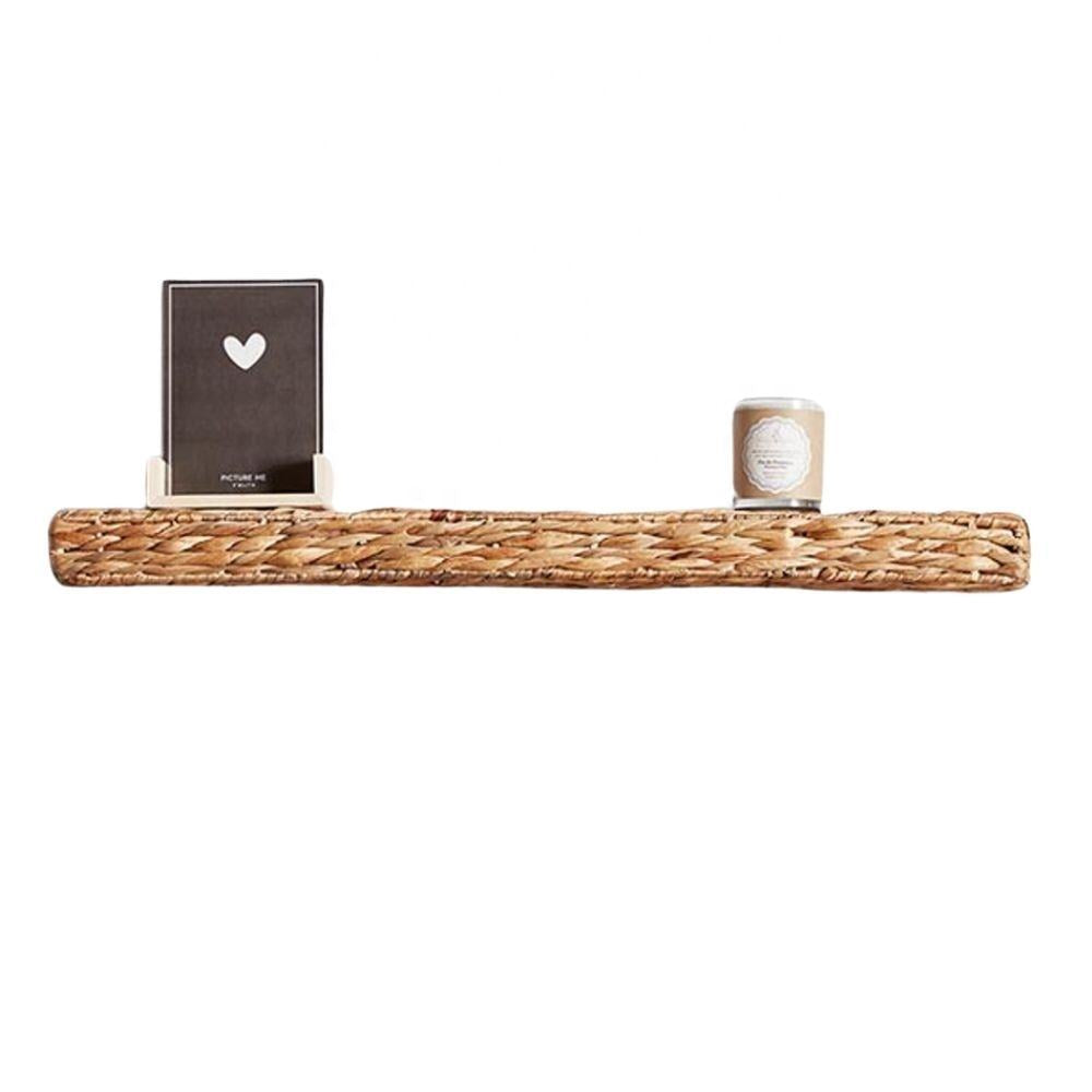 Handcrafted decoration basket made of natural materials