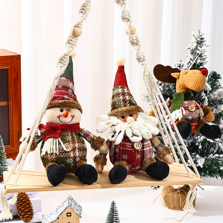 Decorative Christmas Moose Figure