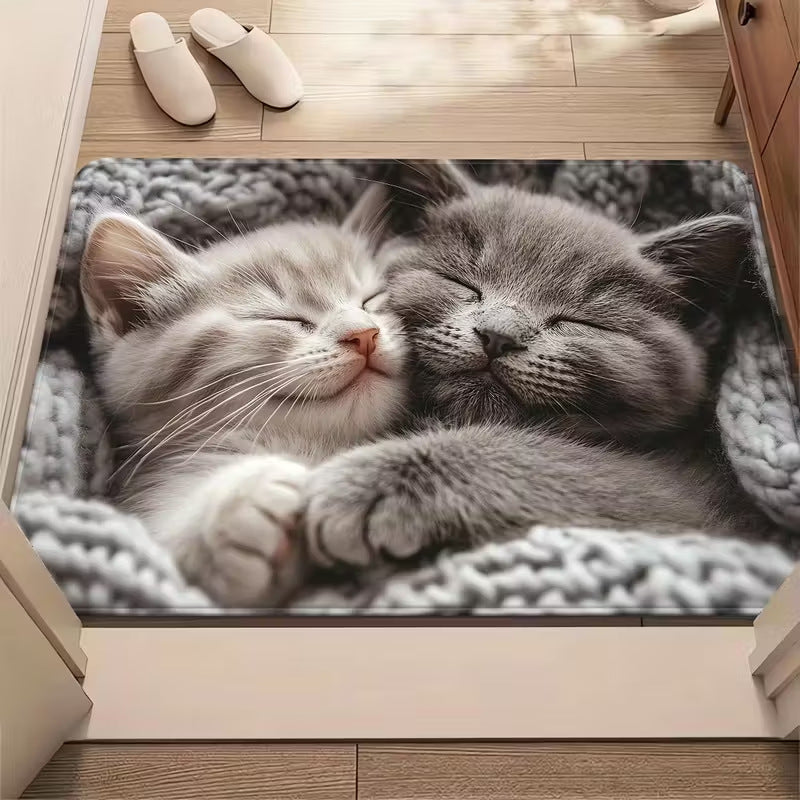Cozy Plush Floor Mat for Home