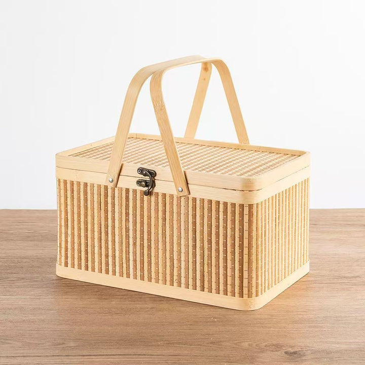 Practical Storage Basket Made of Rattan