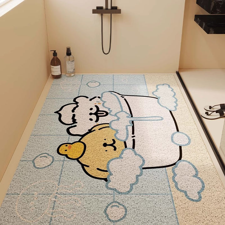 Playful Animal Themed Memory Foam Mat