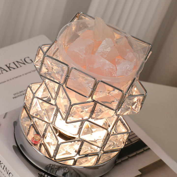 Crystal Mosaic Gem Table Lamp