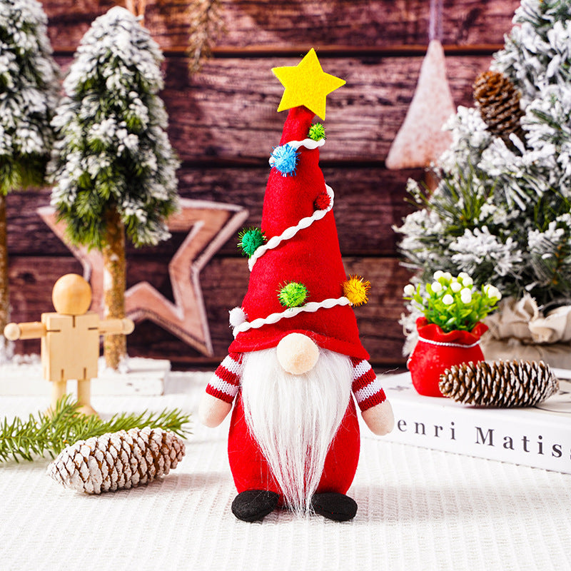 Decorative Christmas gnome figure