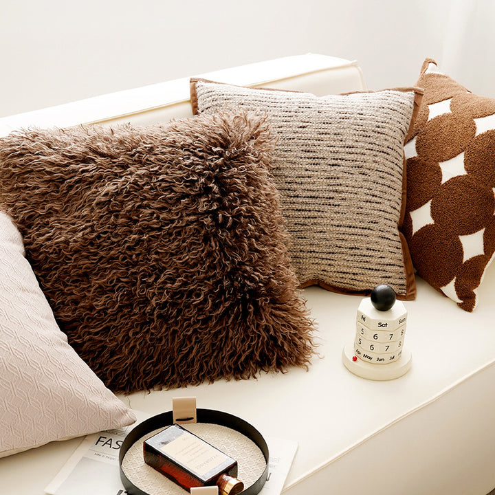 Decorative Plush Throw Pillow
