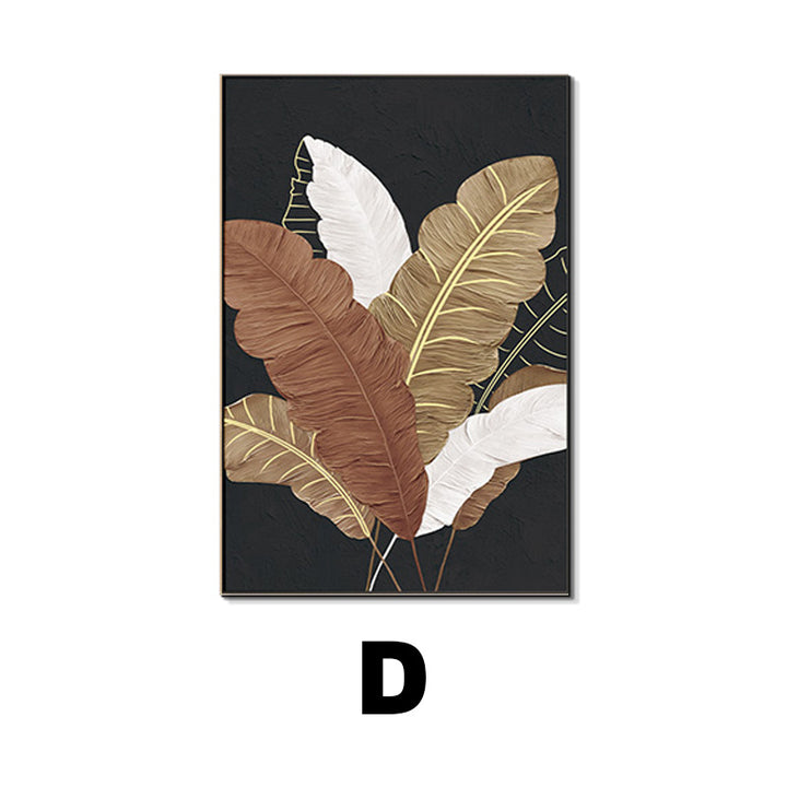 Botanical Leaf Canvas Wall Art